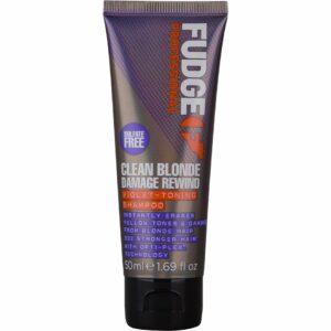 Fudge Clean Blonde Damage Rewind Violet-Toning Shampoo