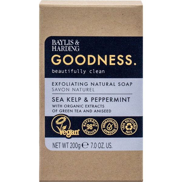 Goodness Sea Kelp & Peppermint Soap