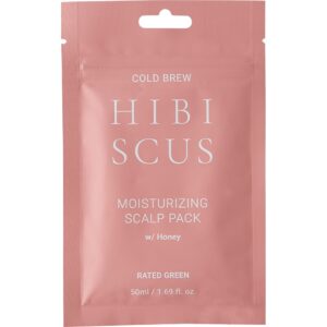 Cold Brew Hibiscus Moisturizing Scalp Pack w/ Honey