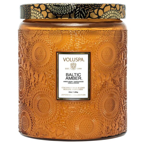 Luxe Jar Candle Baltic Amber