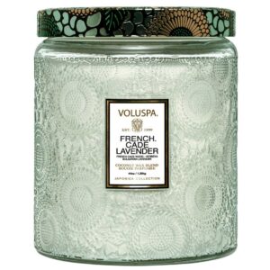 Luxe Jar Candle French Cade & Lavender