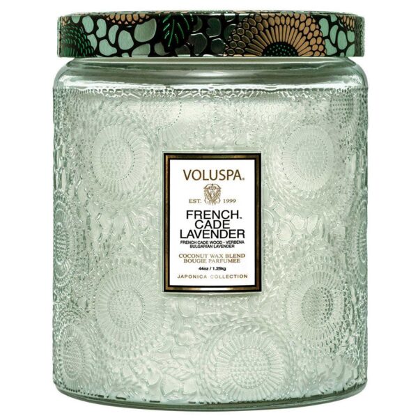 Luxe Jar Candle French Cade & Lavender