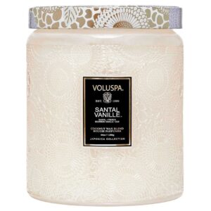 Luxe Jar Candle Santal Vanille
