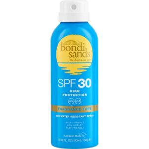 SPF30 Fragrance Free Aerosol Mist Spray