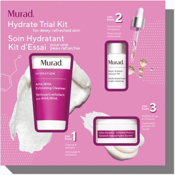 Hydrate Trial Kit For Dewy &Refreshed Skin