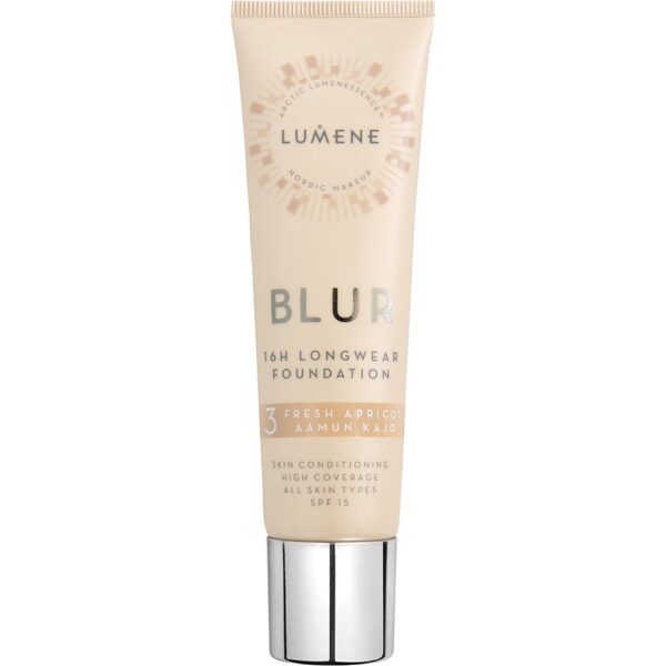 Lumene Blur 16H Longwear Foundation SPF 15 | Blurry base