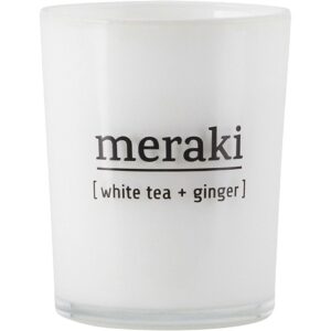 White Tea & Ginger Scented Candle