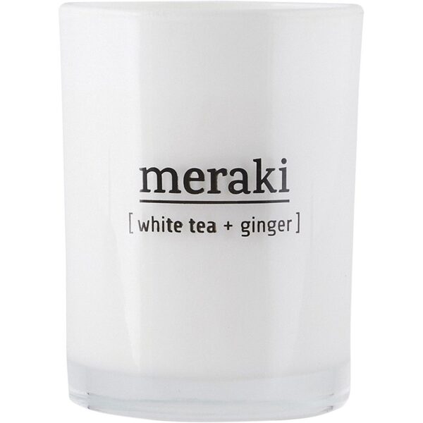 White Tea & Ginger Scented Candle