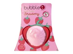 BubbleT Fruitea Bath Fizzer Strawberry