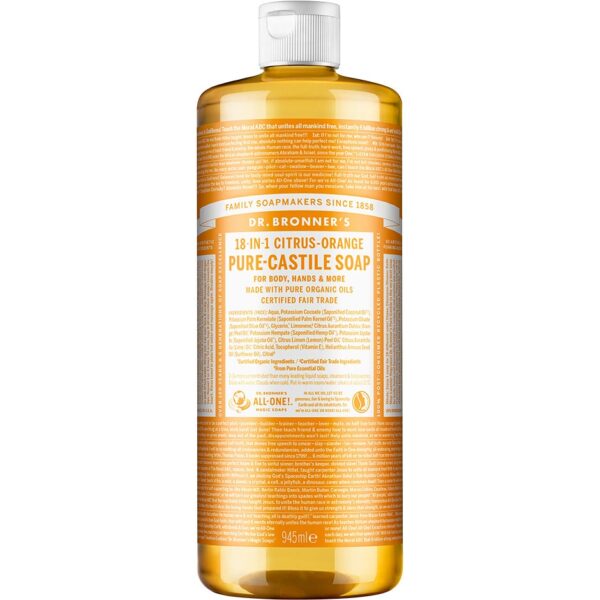 Pure Castile Liquid Soap Citrus-Orange