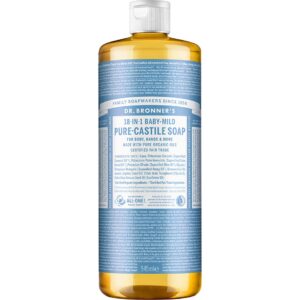 Pure Castile Liquid Soap Baby-Mild (unscented)