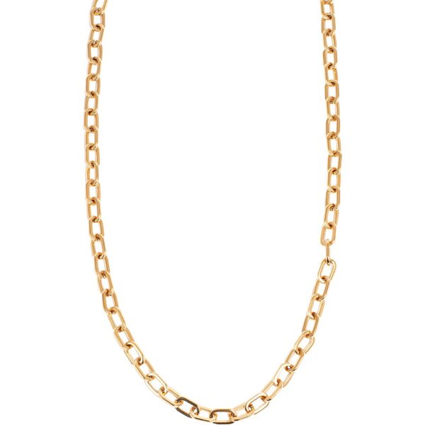 Cut Anchor Chain Necklace
