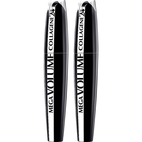 Mega Volume Collagen 24h Mascara Duo