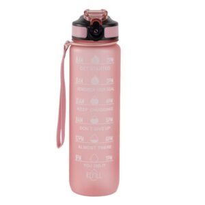 Hollywood Motivational Bottle 1000ml - Light Pink