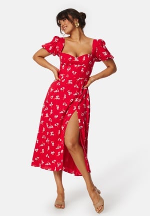 Bardot Gillian midi dress Red 38(UK10)