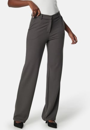 BUBBLEROOM Mayra Soft Suit Trousers Dark grey 3XL