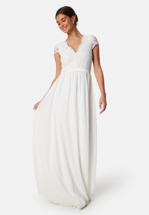 Bubbleroom Occasion Maybelle wedding gown White 46