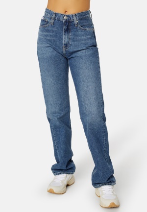 Calvin Klein Jeans High Rise Straight 1BJ Denim Dark 30/32