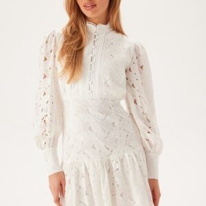 Bardot Remy Mini Lace Dress 110601 Orchid White 38(UK10)