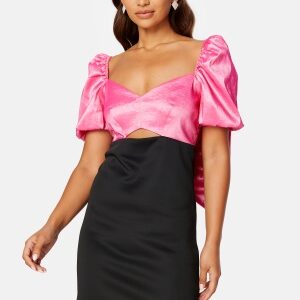 BUBBLEROOM Bow Dress Pink / Black 36