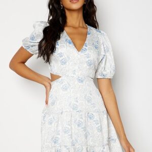 BUBBLEROOM Camille Dress Blue / Floral 46