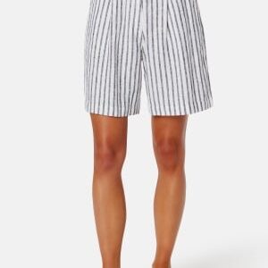 BUBBLEROOM CC linen striped shorts Striped 36