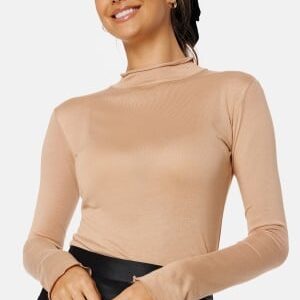 BUBBLEROOM CC Long sleeve modal polo Beige M