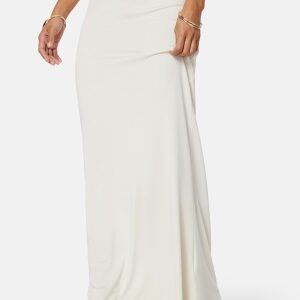 BUBBLEROOM Danielle Maxi Skirt  Cream L