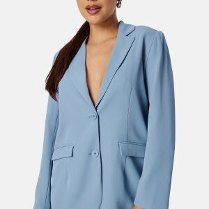 BUBBLEROOM Denice oversized blazer  Dusty blue 40