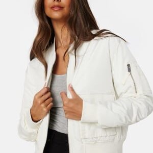 BUBBLEROOM Diane Bomber Jacket Cream S