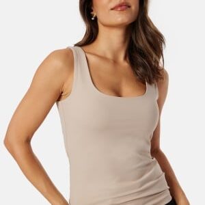 BUBBLEROOM Elowen Seamless Tank Top Nougat XS