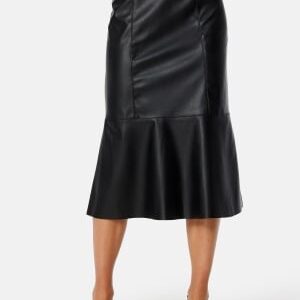 BUBBLEROOM Emme pu skirt Black S