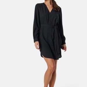 BUBBLEROOM Fenne Shirt Dress Black 36