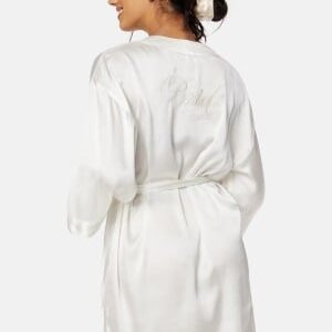 BUBBLEROOM Fiora Bride Kimono Robe White 36/38