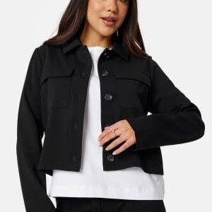 BUBBLEROOM Hilda Cargo Shirt Black S