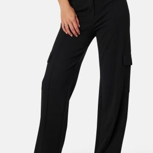 BUBBLEROOM Cargo Wide Trousers Black S