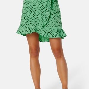 BUBBLEROOM Ida skirt Green / Patterned 52