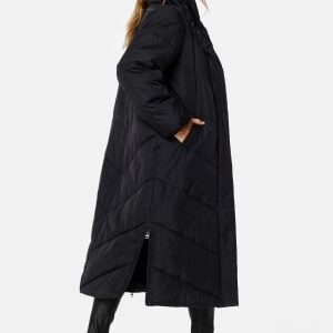 BUBBLEROOM Idah Long Padded Jacket Black XS