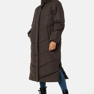 BUBBLEROOM Idah Long Padded Jacket Brown XS