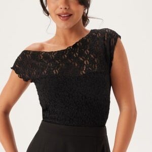 BUBBLEROOM Lace Top Black S