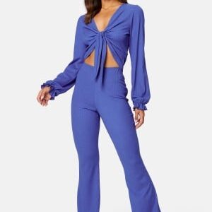 BUBBLEROOM Lillia front tie set Blue M