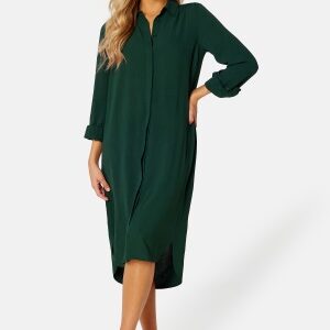 BUBBLEROOM Matilde Shirt Dress Dark green XS