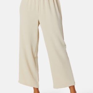 BUBBLEROOM Matilde Trousers Light beige 2XL