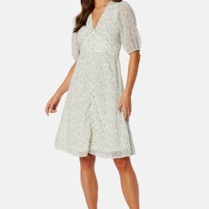 BUBBLEROOM Mirelle dress Green / Patterned 46