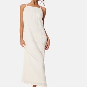 BUBBLEROOM Structure Strap Dress Offwhite XL