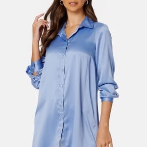 BUBBLEROOM Nicole long shirt Light blue 36