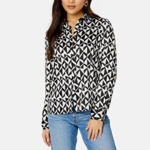 BUBBLEROOM Nicole shirt Black / Offwhite 36