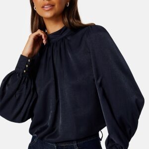 BUBBLEROOM Noemie Blouse Dark blue XS