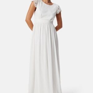 Bubbleroom Occasion Camellia Wedding Gown White 42