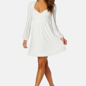 Bubbleroom Occasion Giulia Short Dress White S